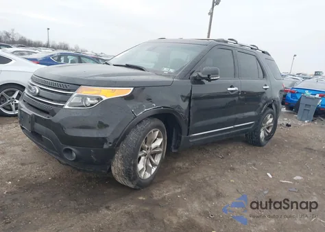 2014 Ford Explorer Limited from USA, damaged, VIN 1FM5K8F88EGA16324